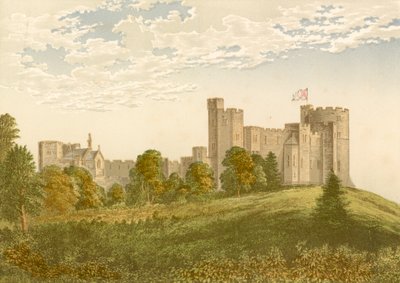 Peckforton Castle by Alexander Francis Lydon